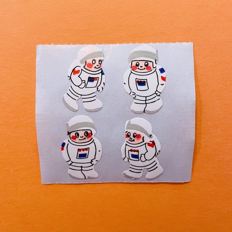 宇宙飛行士 シール ASTRONAUTS STICKER