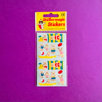 クマ ビーチ シール パッケージ入り BEAR BEACH STICKER