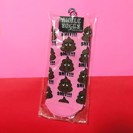 ウンチ 靴下 POOP ANKLE SOCKS