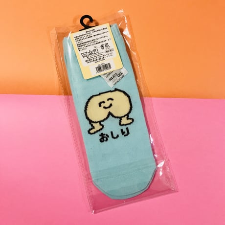 おしり 靴下 BUTT ANKLE SOCKS