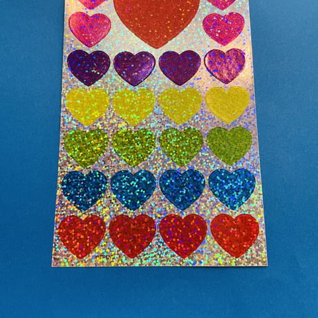キラキラ ハート シール SPARKLE HEARTS STICKER