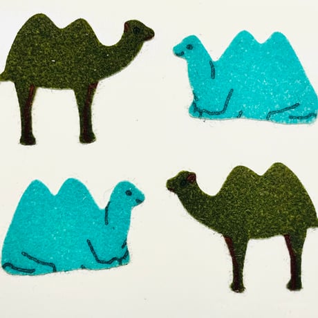 Great 7 シール ラクダ ザラザラ CAMEL STICKER
