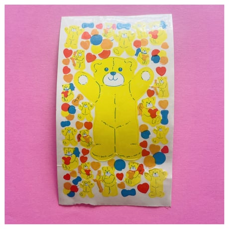 クマ シール 大きいサイズ BEAR STICKER