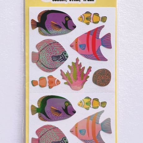 Sticker Garden★海の生き物 seaanimals
