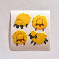 Great 7 シール ひつじ  ザラザラ SEAGULL STICKER