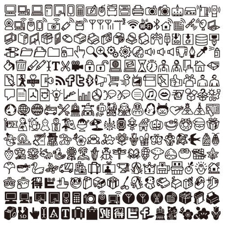 MCD FONT ぴく斗フォントB