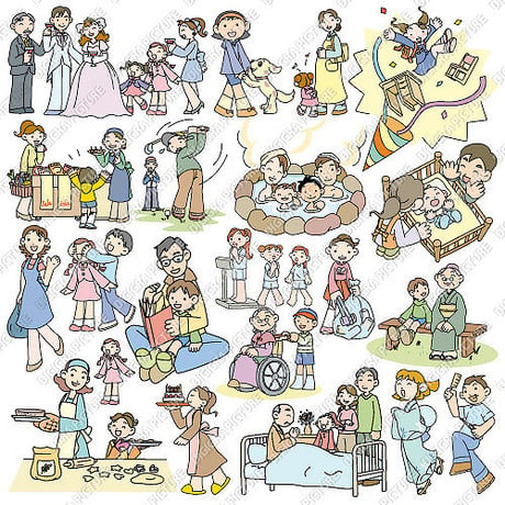 イラスト集: EP1 こんにちはFamily [EPS版]