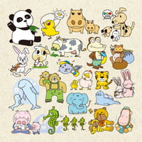 イラスト集: EP18 Comicalだね・動物たち[JPG版]