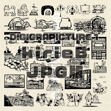 モノクロイラスト | STORES