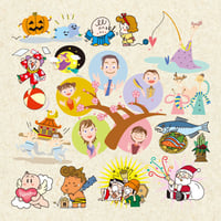 イラスト集: EP12 歳時いろいろ11月-2月[JPG版]