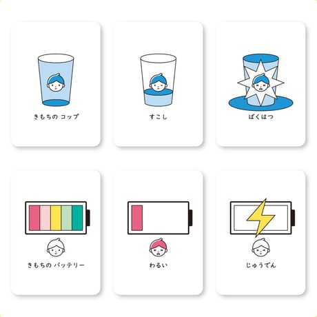 新装版 きもちのきもち 気持ちの絵カードゲーム