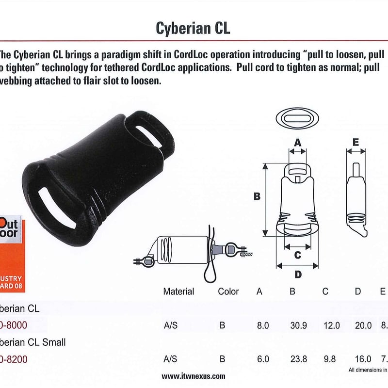 匿名発送、ナイトループパーツ ITW NEXUS CYBCL-350-8000 2Pairs/Set | YOKOYA KA