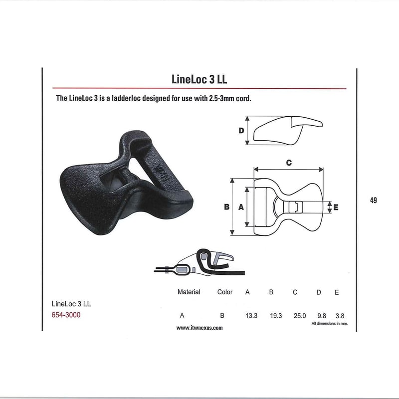 ITW NEXUS LL-654-3000 4Pairs/Set | YOKOYA KANAG ITW NEXUS LL-654-3000 4Pairs/Set | YOKOYA KANAG