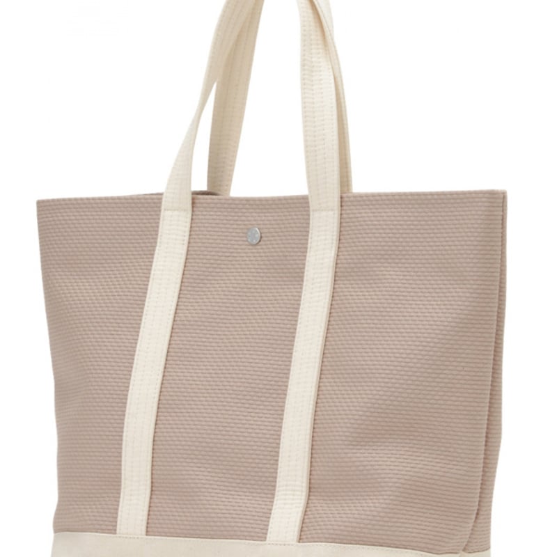 SALE】N°3 Tote medium Pink Beige/White <Liberty