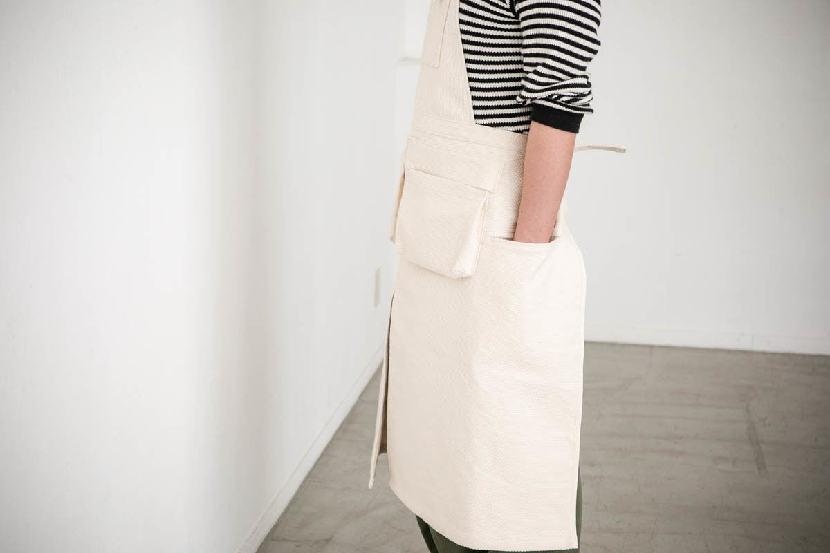 SALE】CaBas N°63 Bibb Apron | CaBas OUTLET STORE