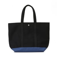 【SALE】N°3 Tote medium Black/Blue <Liberty>