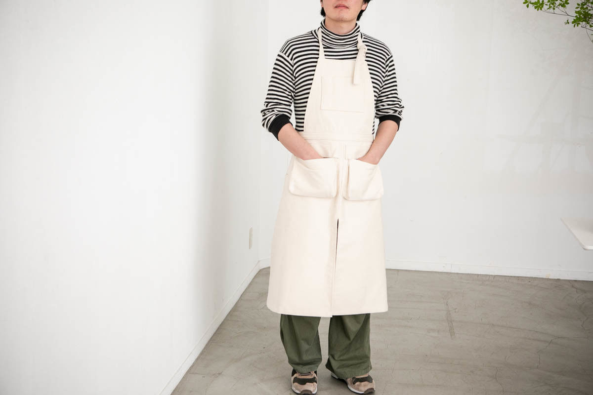 新品　未使用　BIB　エプロン SALE】CaBas N°63 Bibb Apron | CaBas OUTLET STORE