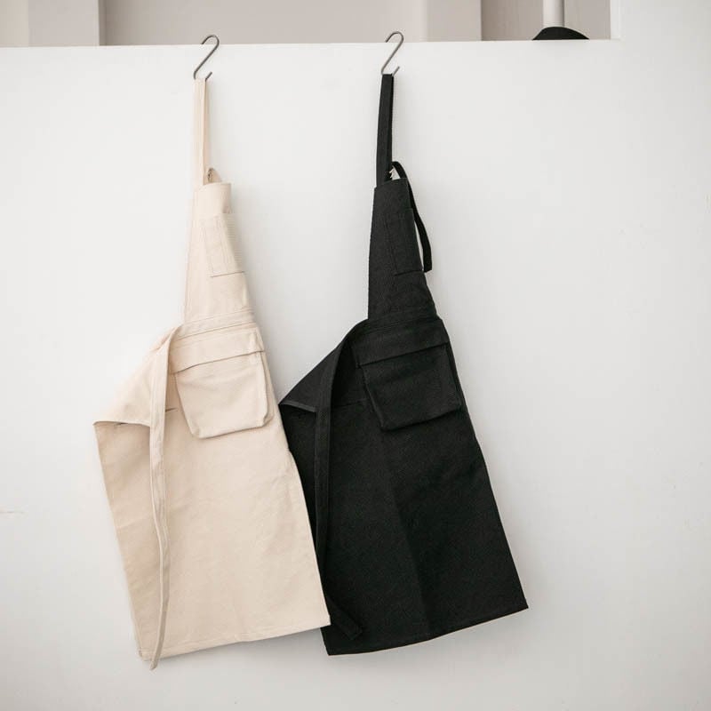 近所のおばはん前掛け SALE】CaBas N°63 Bibb Apron | CaBas OUTLET STORE