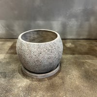 セメントストーンポット