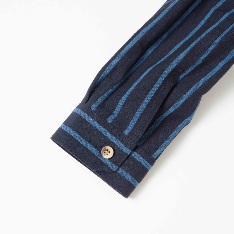 今話題のアイテムを 38 CMS 38works | 大名縞SHIRT : SH03 / 人文