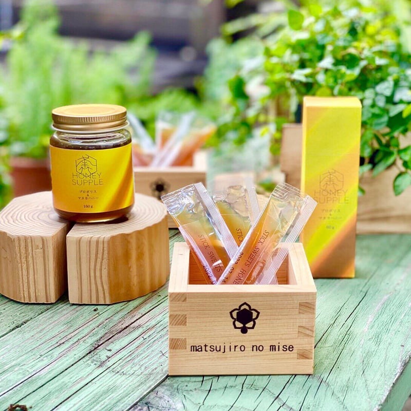 プロポリス＆マヌカスハニー スティックタイプ（10g×6袋） | 松治郎の舗