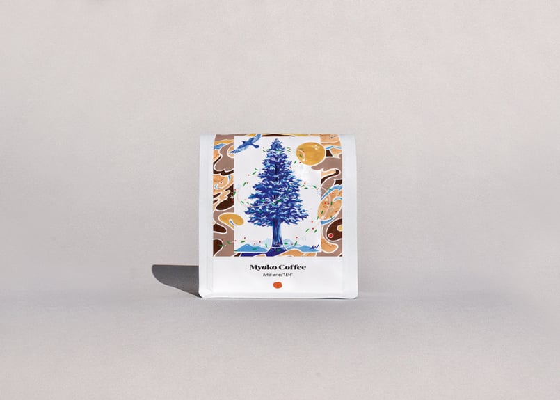 コーヒー豆】Artist series “LEN” Tree-Dark Blend | My