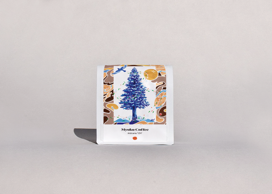 コーヒー豆】Artist series “LEN” Tree-Dark Blend | My