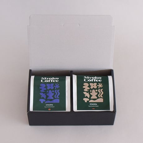 【ギフトボックス】コーヒー豆150g×2袋用箱