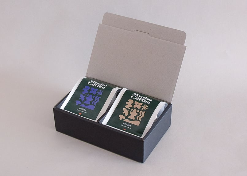 ギフトボックス】コーヒー豆150g×2袋用箱 | Myoko Coffee ギフトボックス】コーヒー豆150g×2袋用箱 | Myoko Coffee