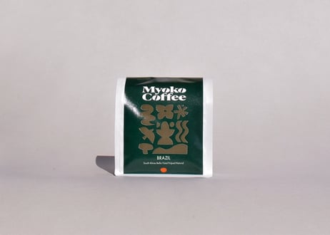 【コーヒー豆】Brazil South Minas Bella Vistal pulped natural・深煎り
