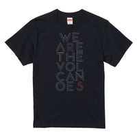 ［SALE］THE VOLCANOES tour Tee【Black】