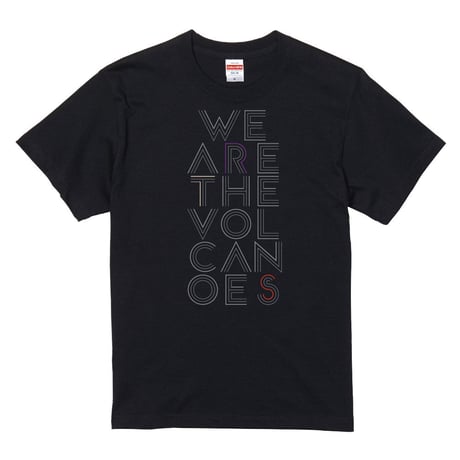 ［SALE］THE VOLCANOES tour Tee【Black】