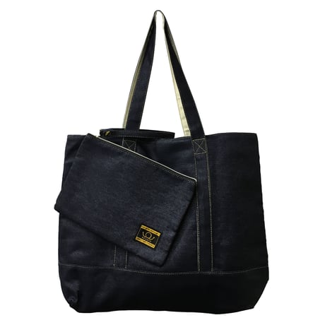 ［SALE］デニム風ポーチ