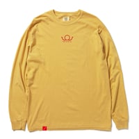 ［SALE］BRADIO STITCH LOGO Long Tee 【MUSTARD】