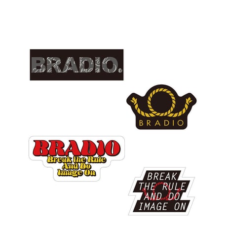 ［SALE］BRADIO STICKER SET