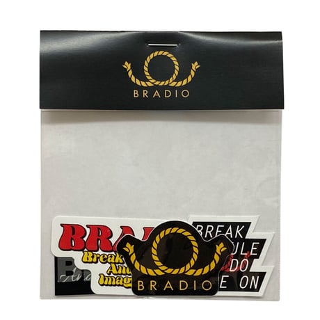 ［SALE］BRADIO STICKER SET