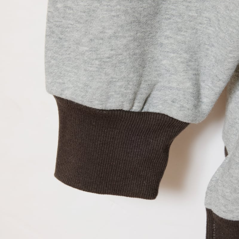 ヴィンテージライク】フード後付けパーカー｜グレーボディ | サウナ