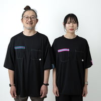 【機能性R/V】トリコロールテープTシャツ