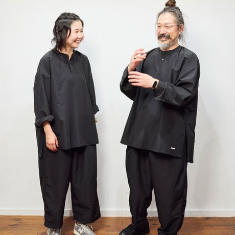 【夏用養生用館内着】クルタ風トップス＆ボトムス ⚠️少量追加分先行予約🉐