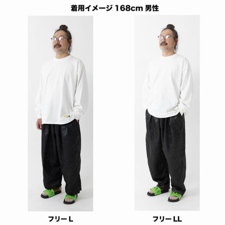 チャイナサウナパンツ4.0 黒花柄🌸｜⚠️12/上〜中旬発送分先行予約🉐