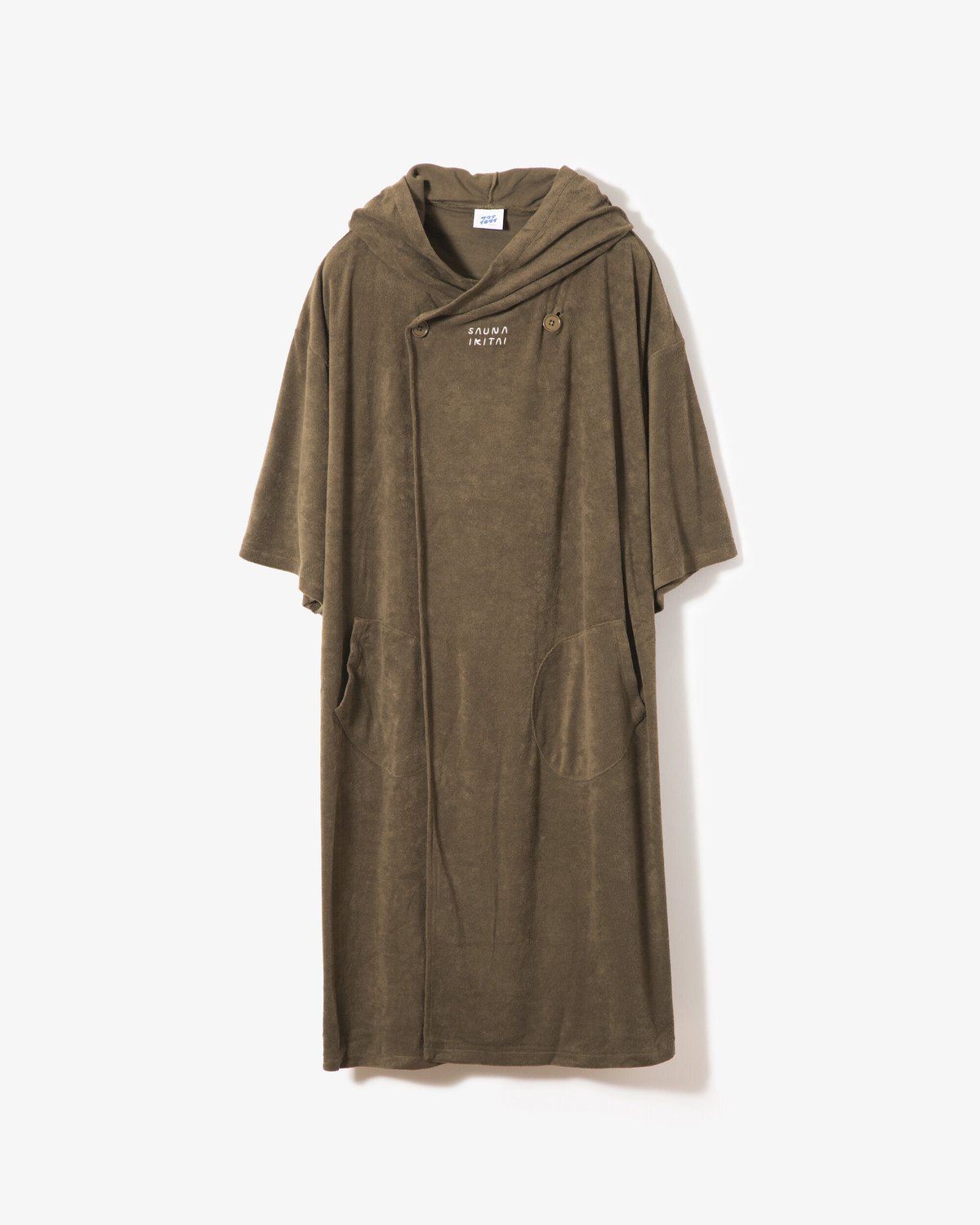 【公式完売品レア】サウナイキタイ サウナガウン（ネイビー） 公式完売品レア】サウナイキタイ サウナガウン（ネイビー） 公式