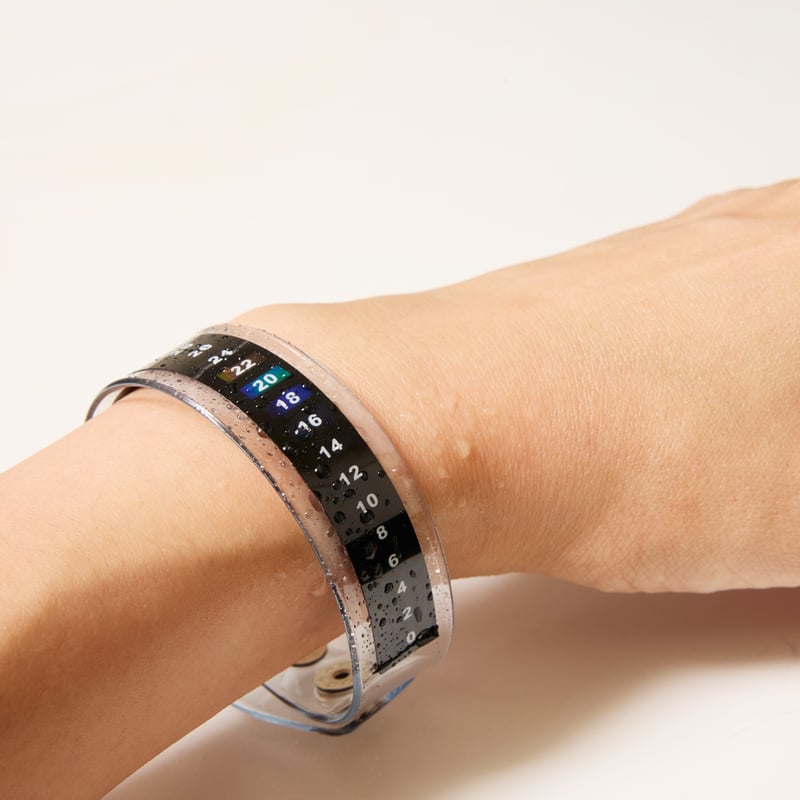 水風呂ウォッチ（温度計つきリストバンド） | サウナグッズ研究室