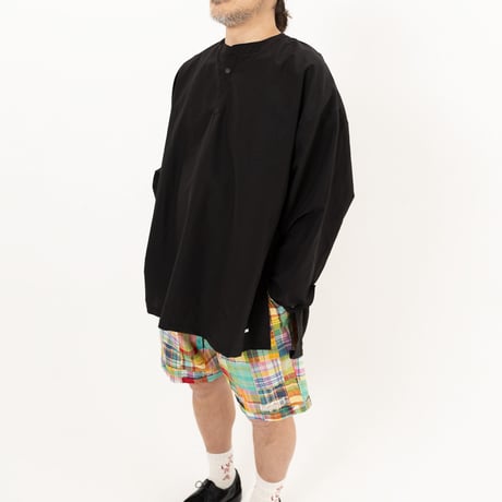 【アメトラ風🗽】ダブル×ダブルパッチワークサウナパンツ グリーン系｜レッド系