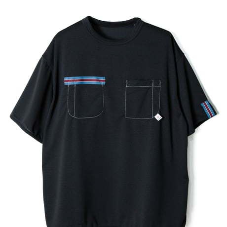 【機能性R/V】トリコロールテープTシャツ