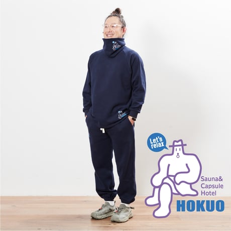 北欧NW公式コラボリラックス ワッフルシリーズ 上下 L L サウナグッズ研究室 北欧+NW公式コラボ】リラックスワッフルシリーズ | サウナグッズ