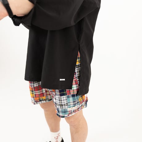 【アメトラ風🗽】ダブル×ダブルパッチワークサウナパンツ グリーン系｜レッド系