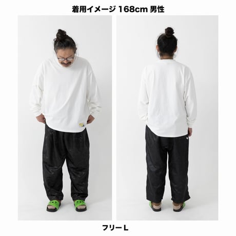 チャイナサウナパンツ4.0 黒花柄🌸｜⚠️12/上〜中旬発送分先行予約🉐