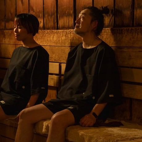 【制作事例】Sauna↔︎Living Dot Mesh シリーズ（廉価版）  YUBUNE SAUNA PARK様