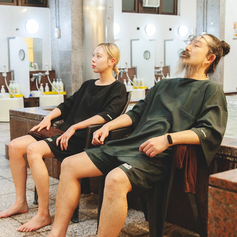 先行予約】Sauna↔︎Living Dot Mesh P/Oシャツ（納期｜2026年3/末