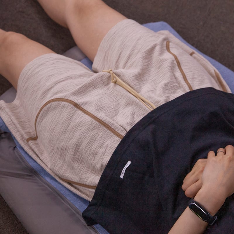 ヴィンテージパイル🧺】サウナマットパンツ｜サウナ北欧Wネーム版